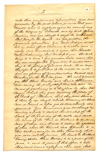 Appendix 1: Letter to Oliver Cowdery and Others, circa 17 June 1838, Page 3