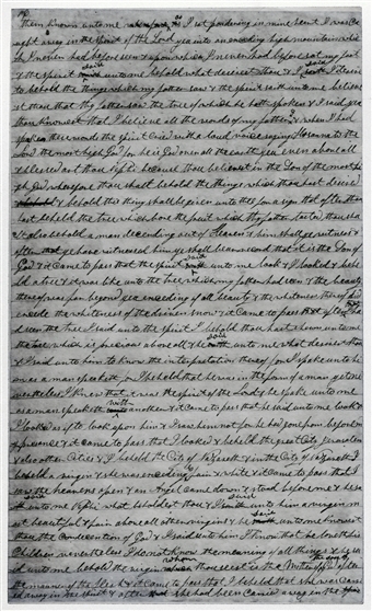 book of mormon manuscript